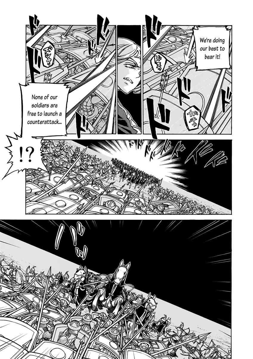 Shoukoku no Altair Chapter 74 page 22 - Chapter 74: Clash at the City of Sabres