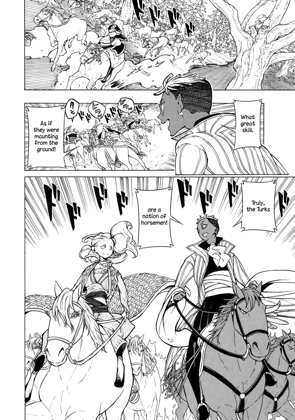 Shoukoku no Altair Chapter 83 page 12 - Chapter 83: An Equestrian Tribe's Techniques III