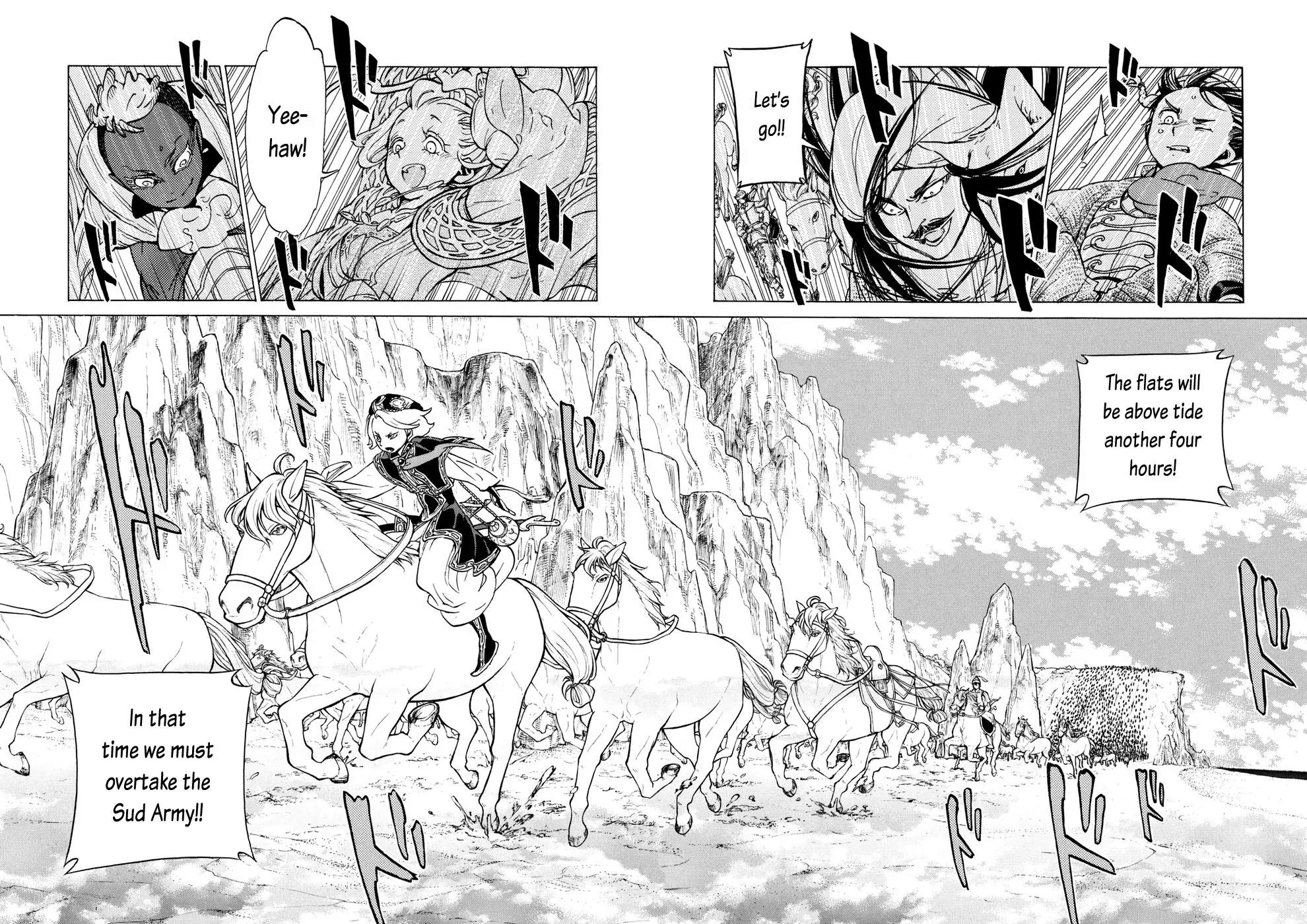 Shoukoku no Altair Chapter 83 page 31 - Chapter 83: An Equestrian Tribe's Techniques III