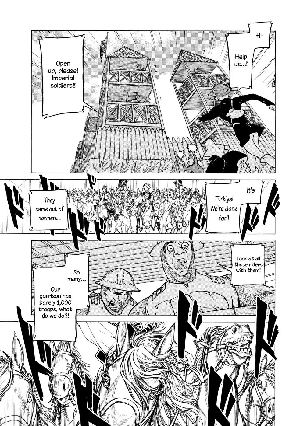 Shoukoku no Altair Chapter 83 page 5 - Chapter 83: An Equestrian Tribe's Techniques III