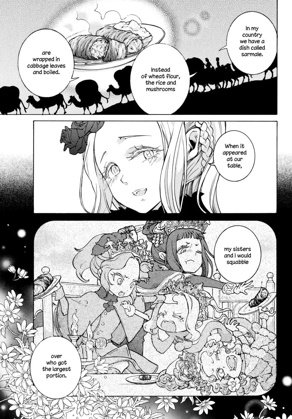 Shoukoku no Altair Chapter 84.5 page 11 - Chapter 84.5: Niki & Margit's Favourite Food