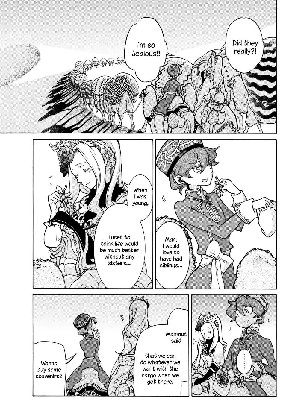 Shoukoku no Altair Chapter 84.5 page 13 - Chapter 84.5: Niki & Margit's Favourite Food