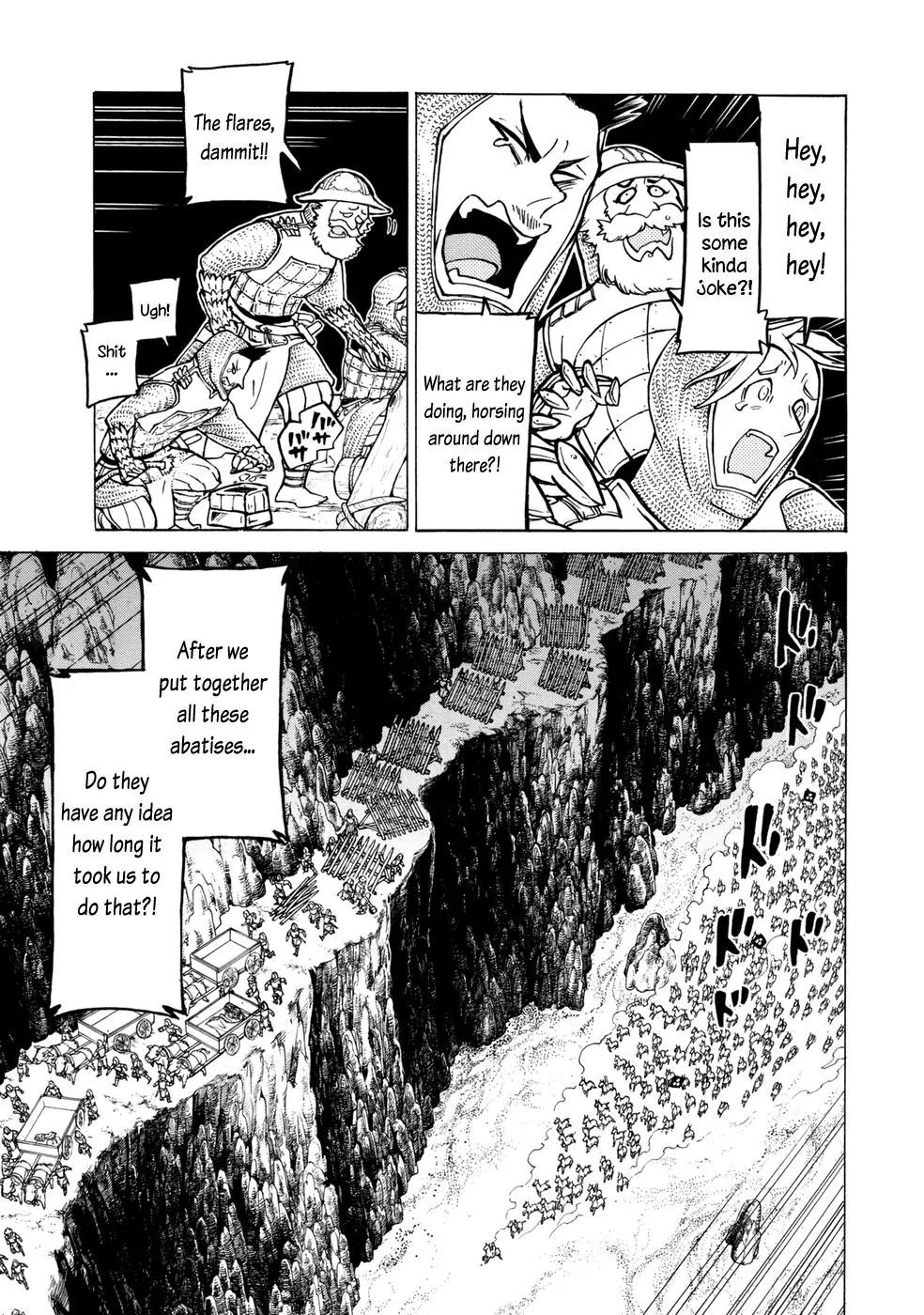 Shoukoku no Altair Chapter 84 page 12 - Chapter 84: Highway Cavalry Raid