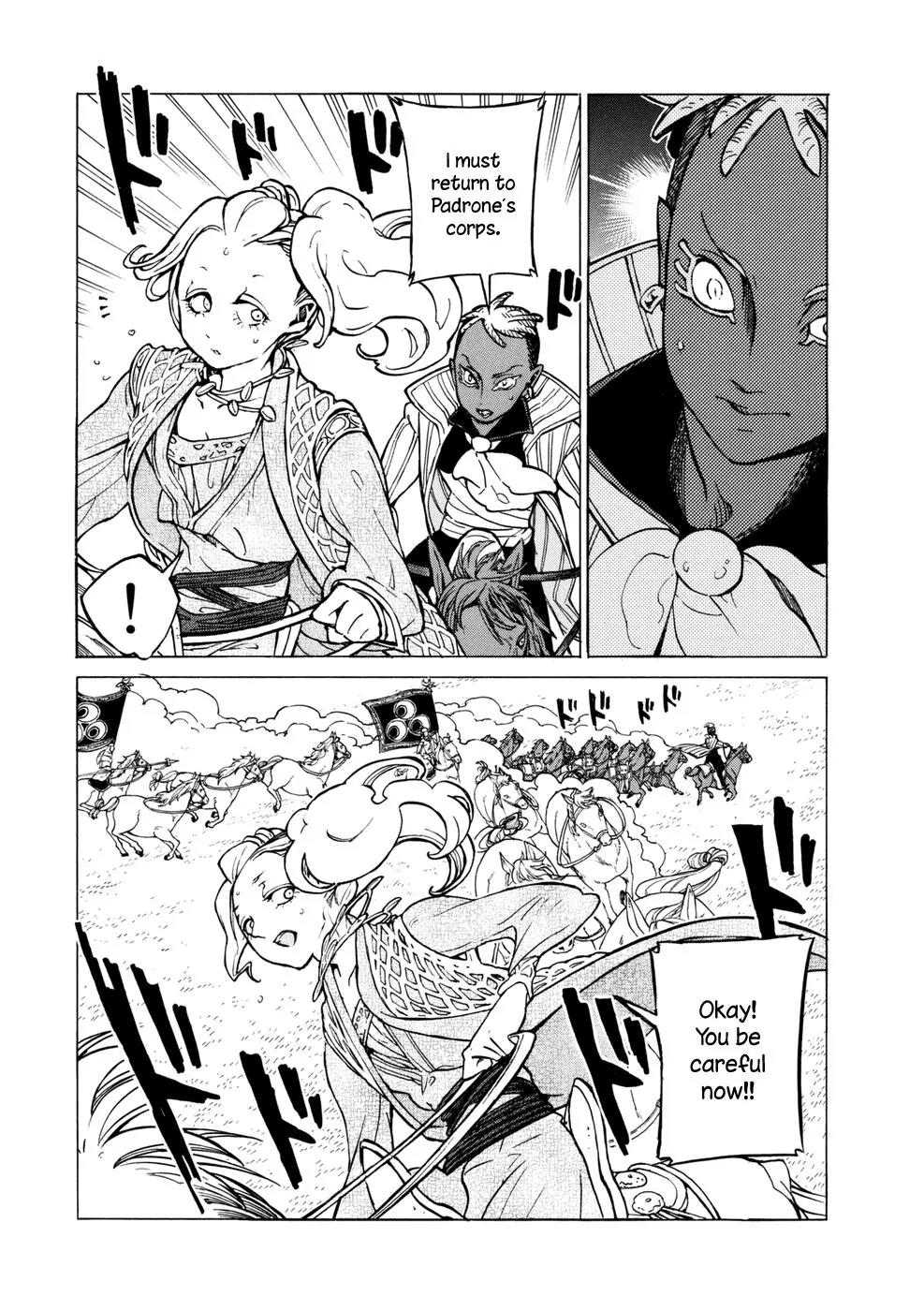 Shoukoku no Altair Chapter 84 page 21 - Chapter 84: Highway Cavalry Raid