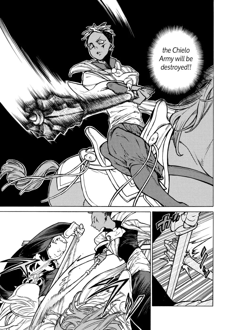Shoukoku no Altair Chapter 85 page 14 - Chapter 85: The Shield and the Hornet