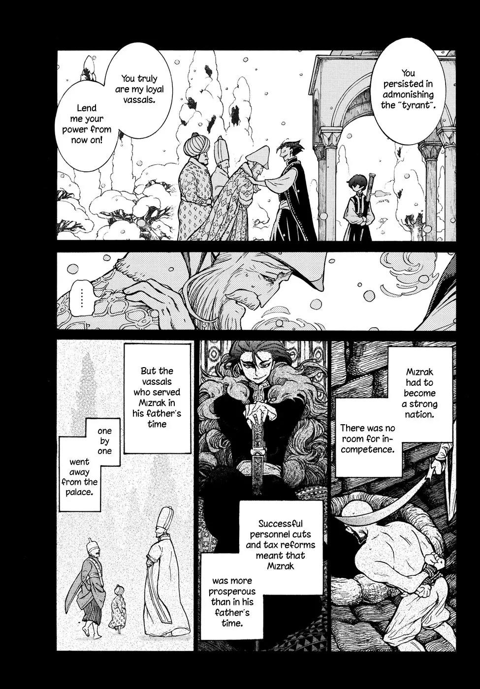 Shoukoku no Altair Chapter 87.5 page 7 - Chapter 87.5: Tiger King of Mızrak