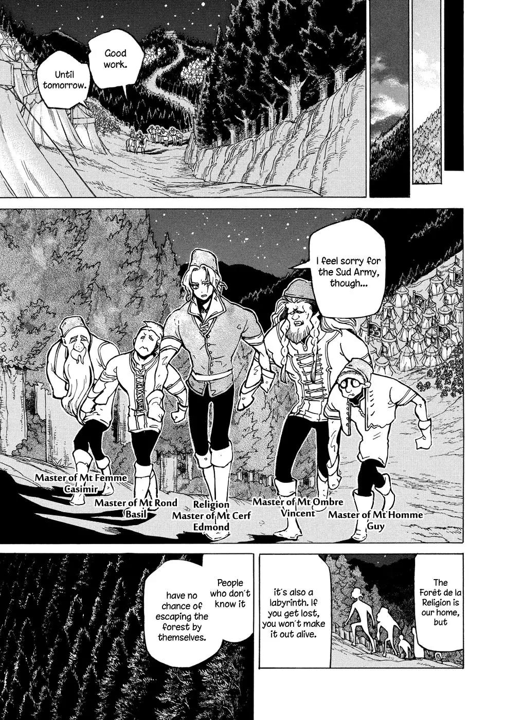 Shoukoku no Altair Chapter 88 page 11 - Chapter 88: Forest of Faith
