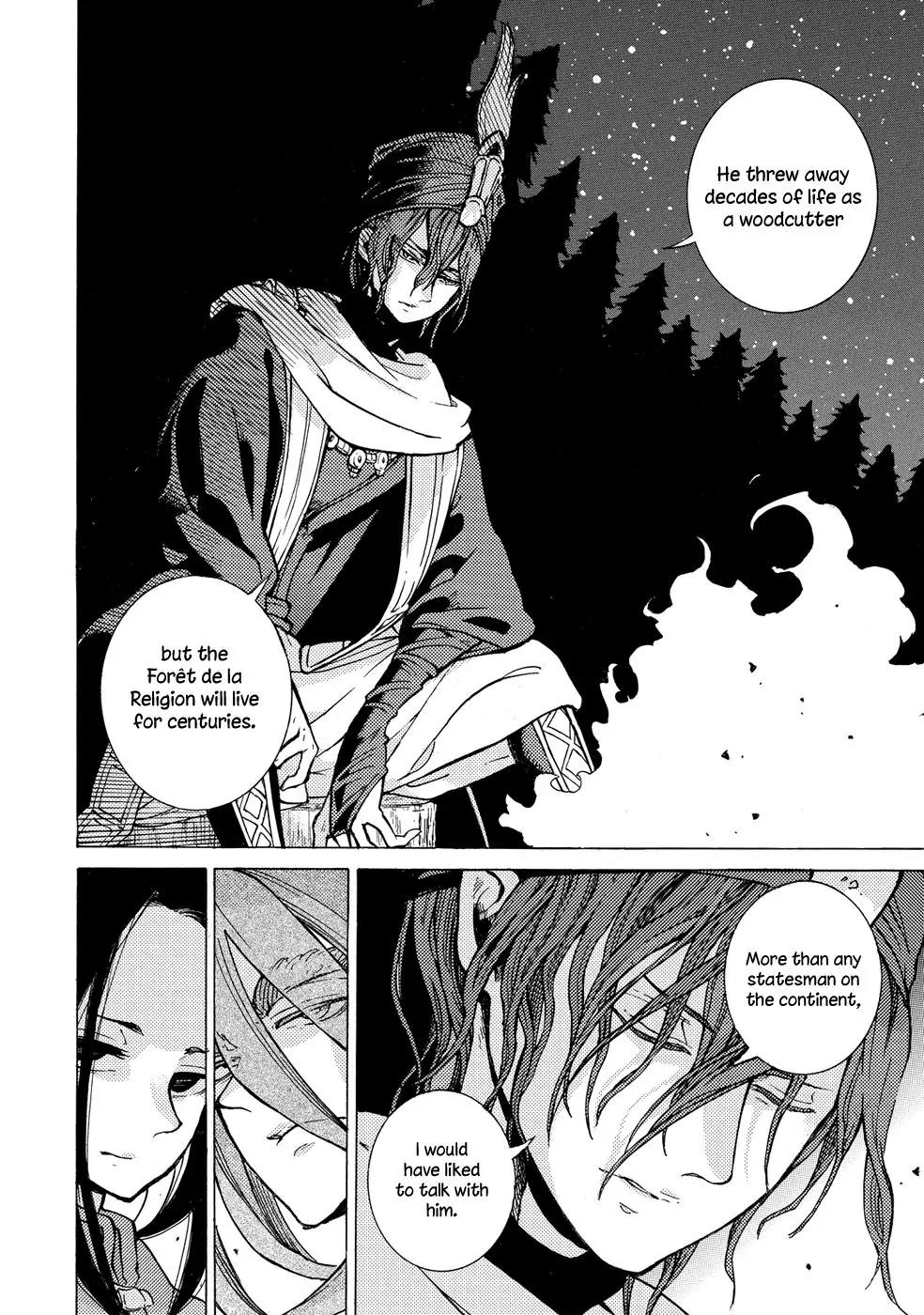 Shoukoku no Altair Chapter 88 page 22 - Chapter 88: Forest of Faith