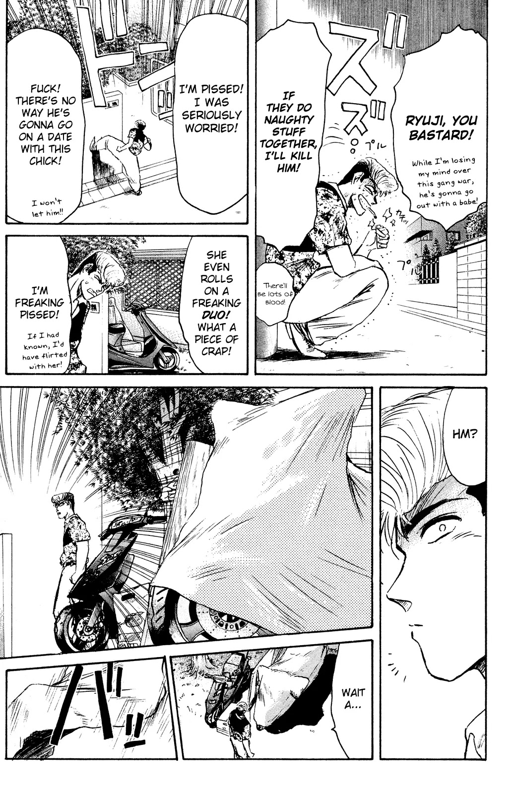 Shounan Junai Gumi Chapter 100 page 13 - Chapter 100: Saturday Midnight (2)
