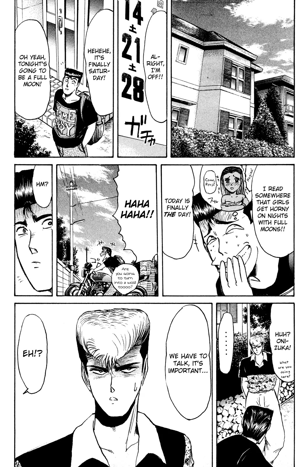 Shounan Junai Gumi Chapter 100 page 6 - Chapter 100: Saturday Midnight (2)