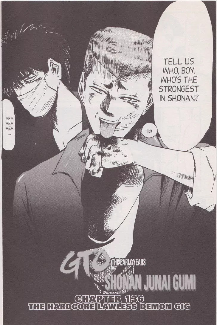 Shounan Junai Gumi Chapter 136 page 2 - Chapter 136: The Hardcore Lawless Demon Gig