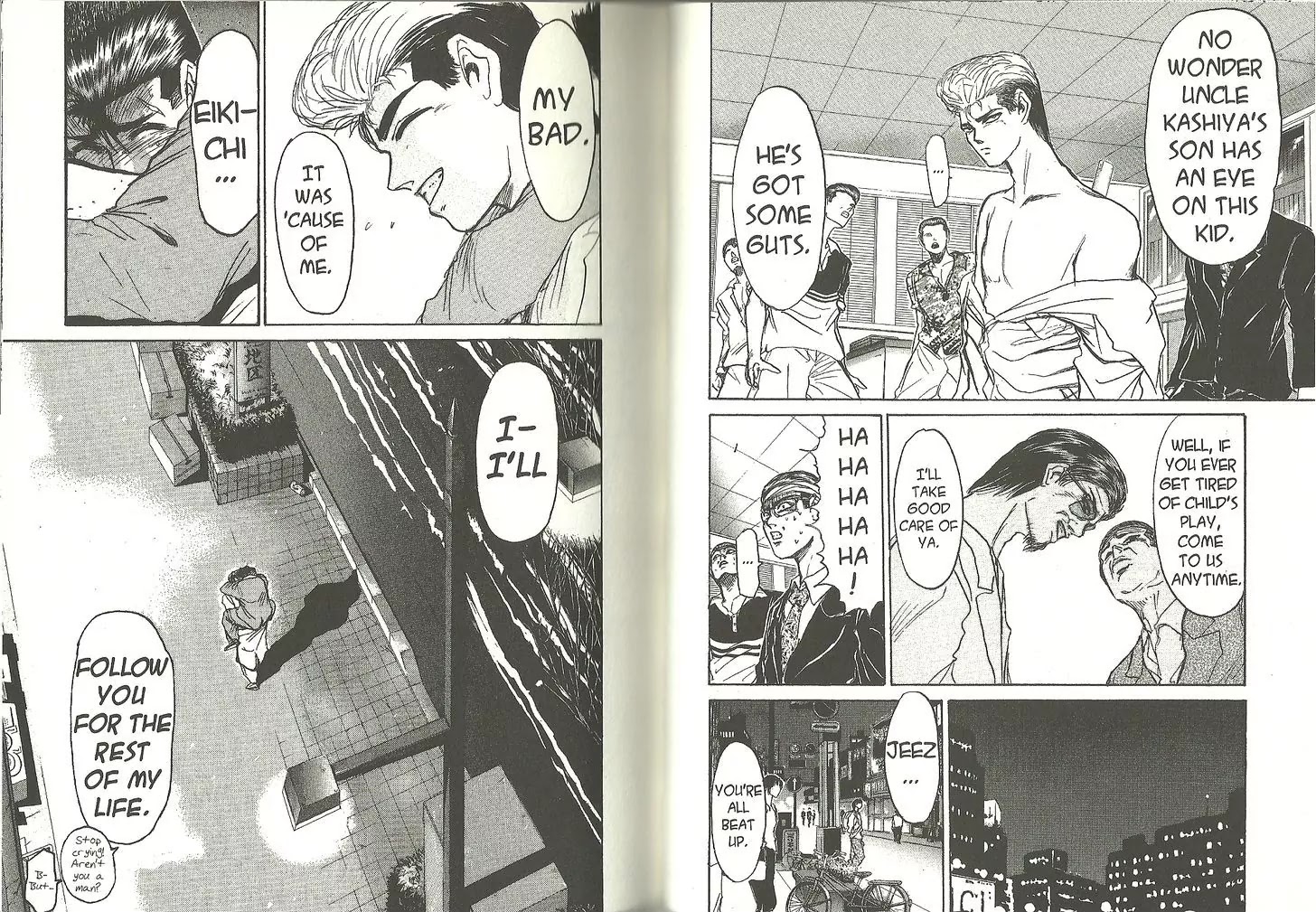 Shounan Junai Gumi Chapter 186 page 10 - Chapter 186: What It Means to Be a Man