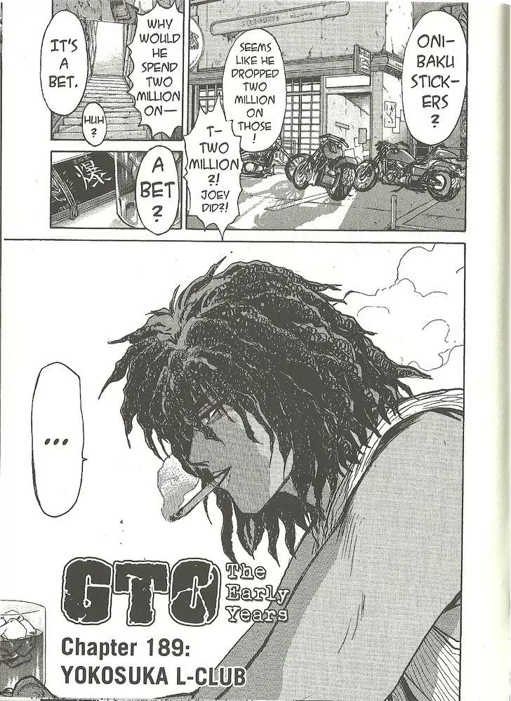 Shounan Junai Gumi Chapter 189 page 1 - Chapter 189: Yokosuka L-Club