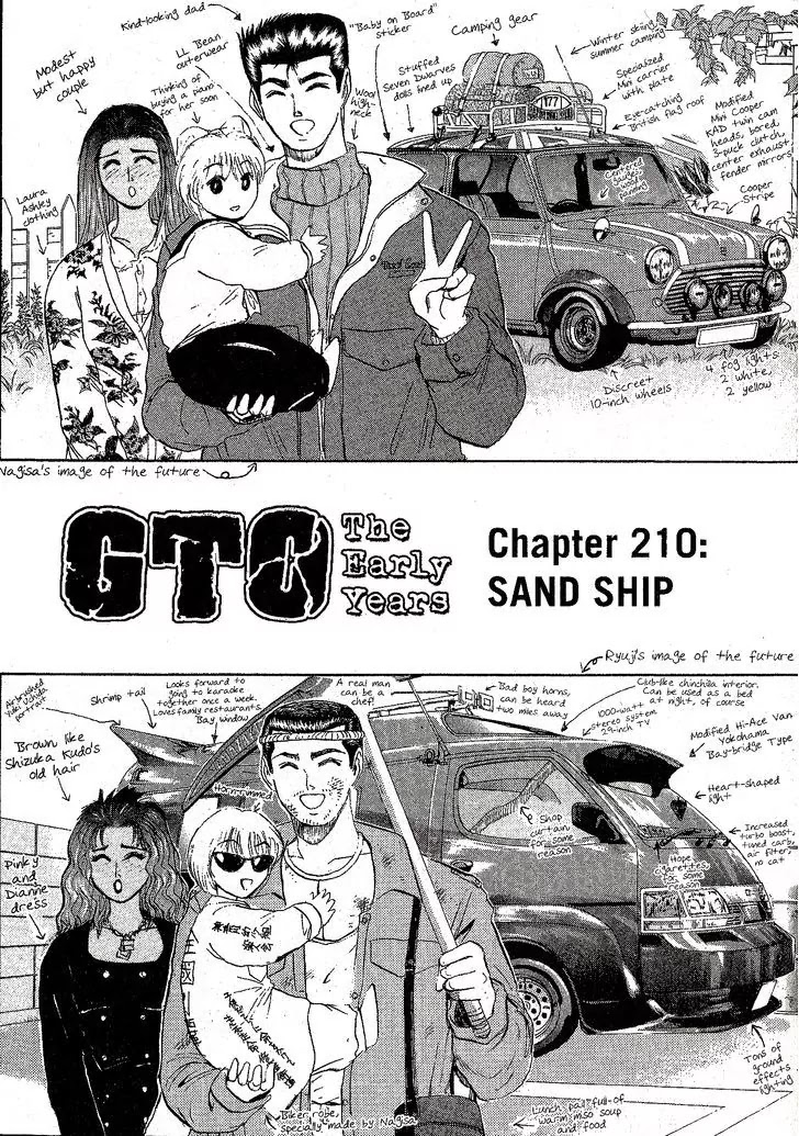 Shounan Junai Gumi Chapter 210 page 1 - Chapter 210: Sand Ship