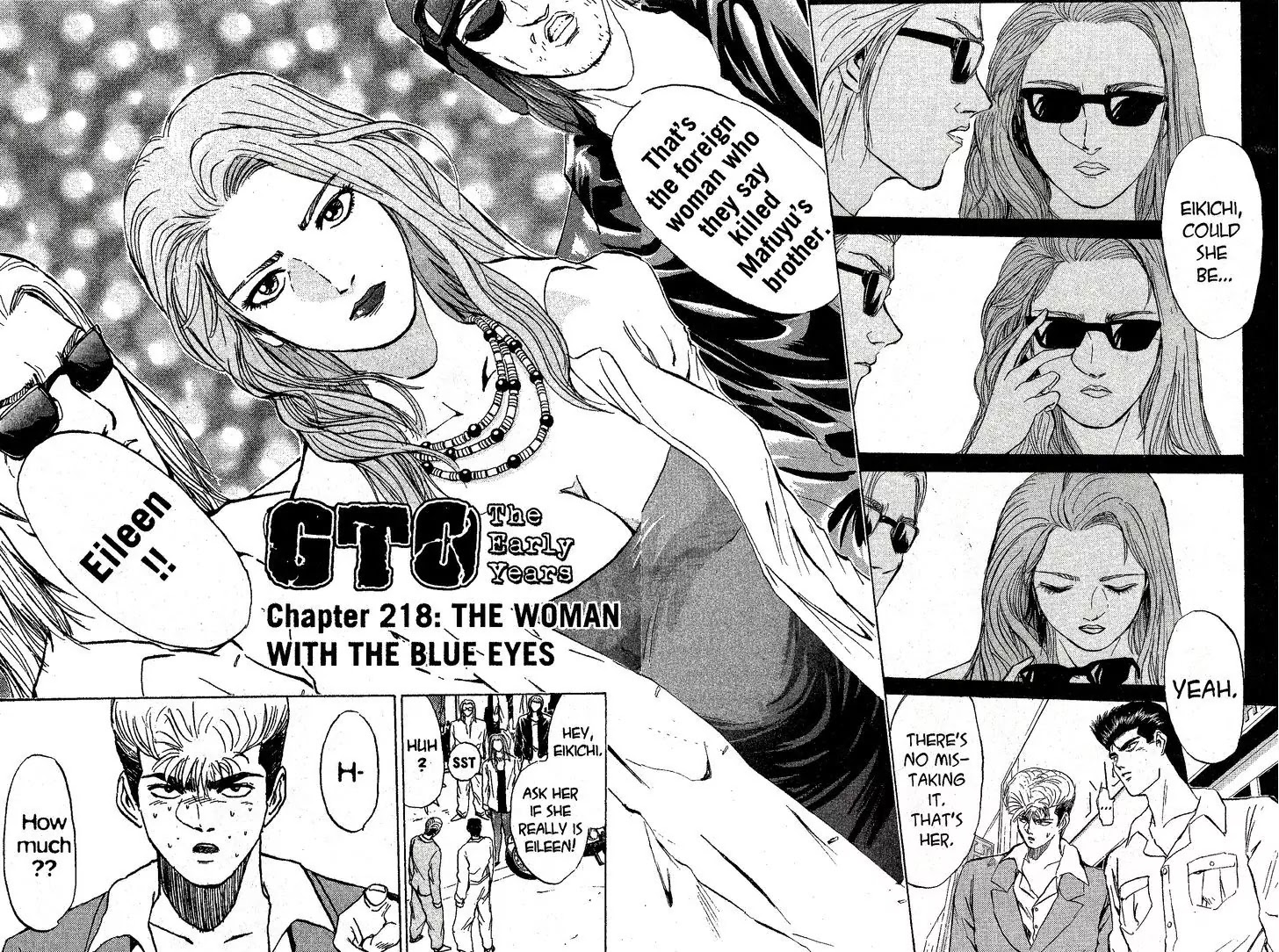 Shounan Junai Gumi Chapter 218 page 1 - Chapter 218: The Woman With the Blue Eyes