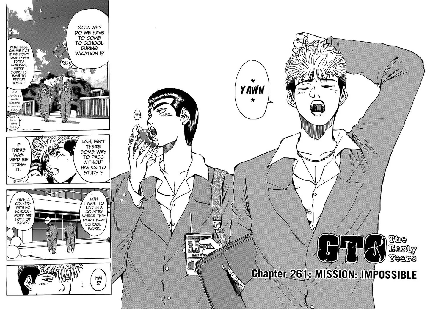 Shounan Junai Gumi Chapter 261 page 1 - Chapter 261: Mission Impossible