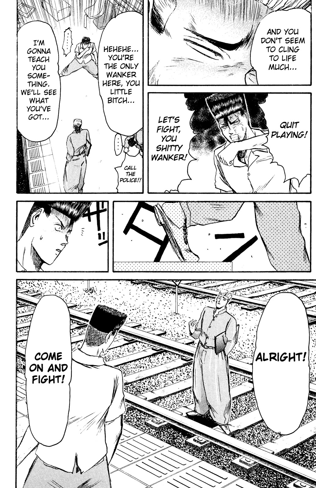Shounan Junai Gumi Chapter 95 page 14 - Chapter 95: Return of Midnight Angel?!