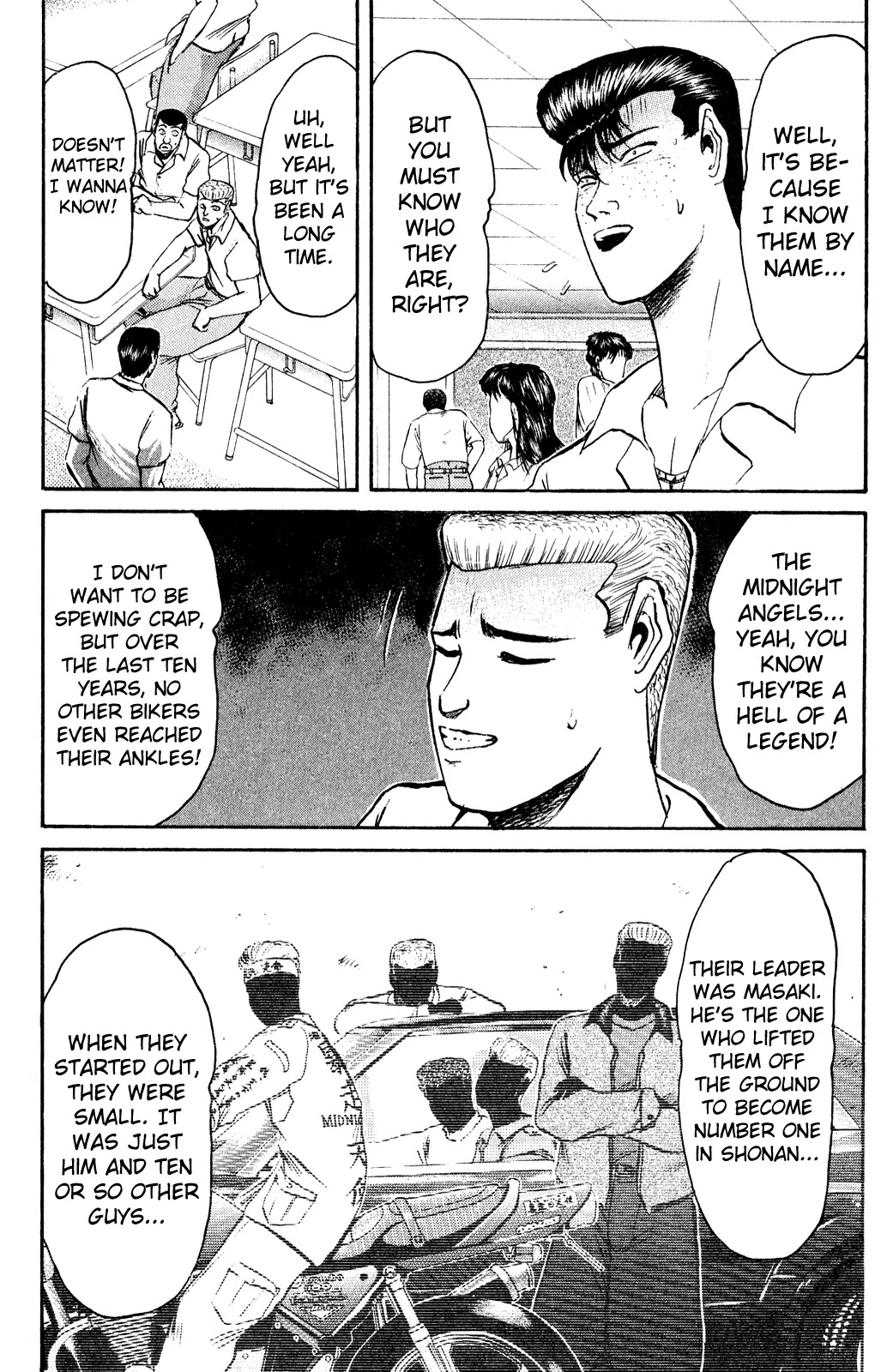 Shounan Junai Gumi Chapter 95 page 4 - Chapter 95: Return of Midnight Angel?!