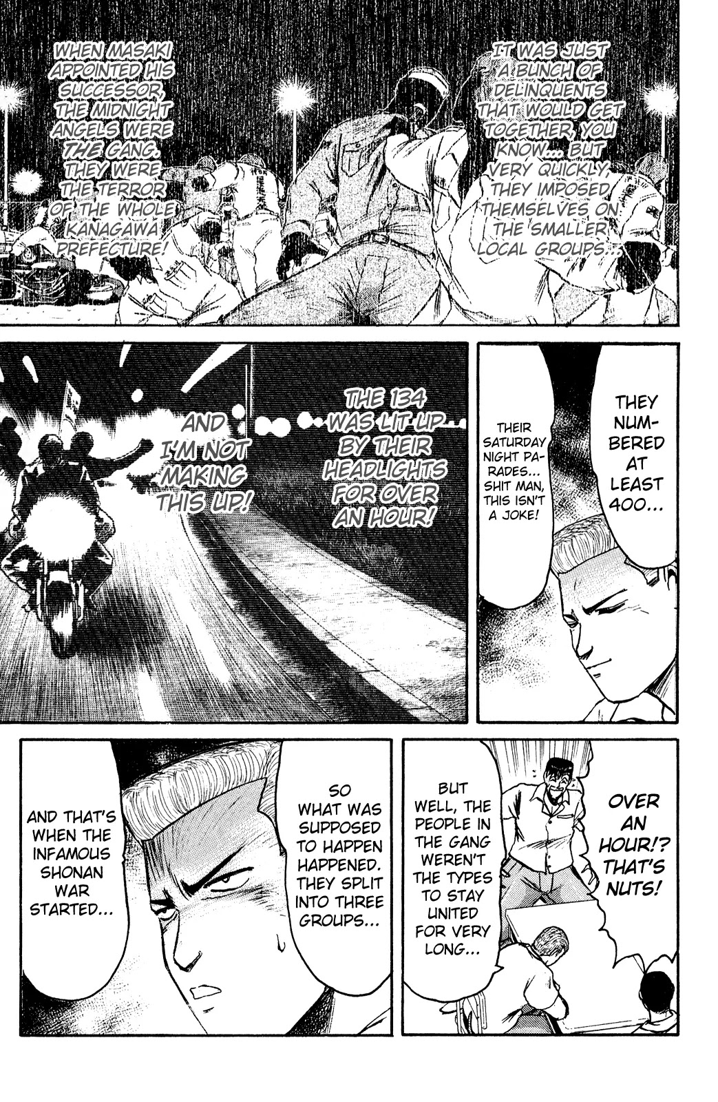 Shounan Junai Gumi Chapter 95 page 5 - Chapter 95: Return of Midnight Angel?!