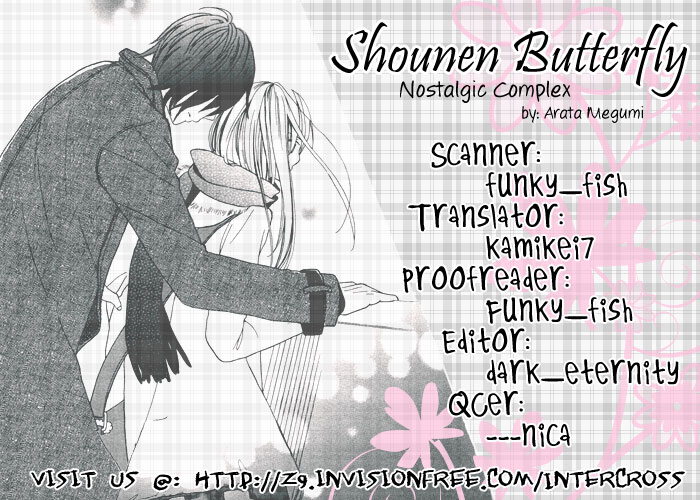 Shounen Butterfly Chapter 3.2 page 1 - Chapter 3 v2 : Nostalgic Complex