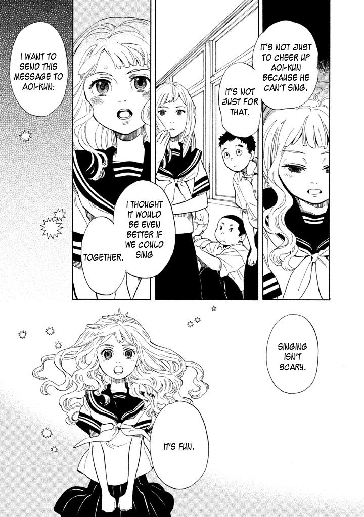 Shounen Note Chapter 17 page 37 - Chapter 17 : A Heart That Makes Buds Sprout, Words That Make Flowers Bloom