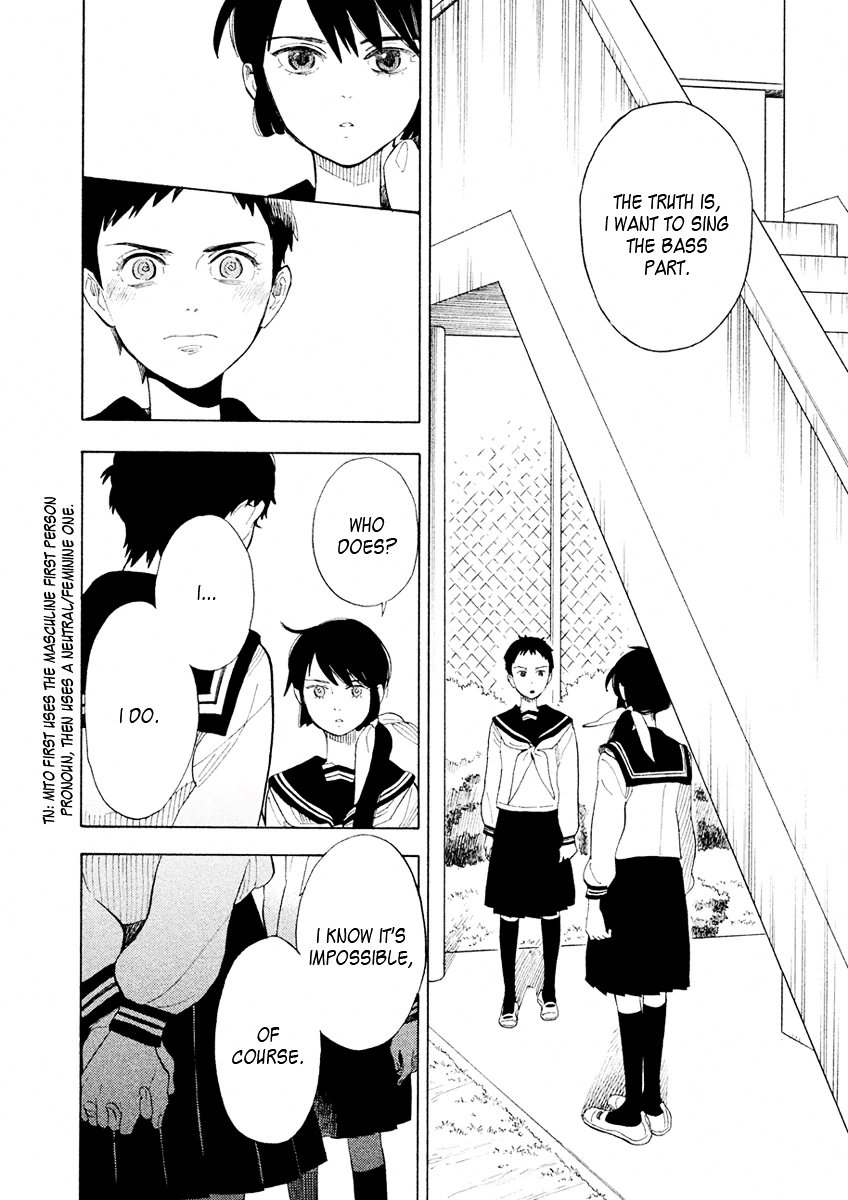 Shounen Note Chapter 26 page 13 - Chapter 26 : I Want to Say Goodbye, I Can't Say Goodbye, I Won't Say Goodbye
