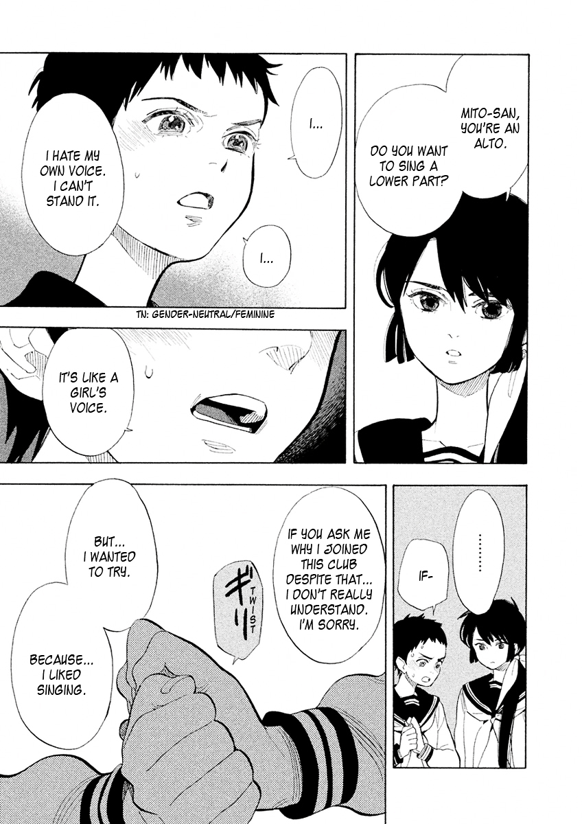 Shounen Note Chapter 26 page 14 - Chapter 26 : I Want to Say Goodbye, I Can't Say Goodbye, I Won't Say Goodbye