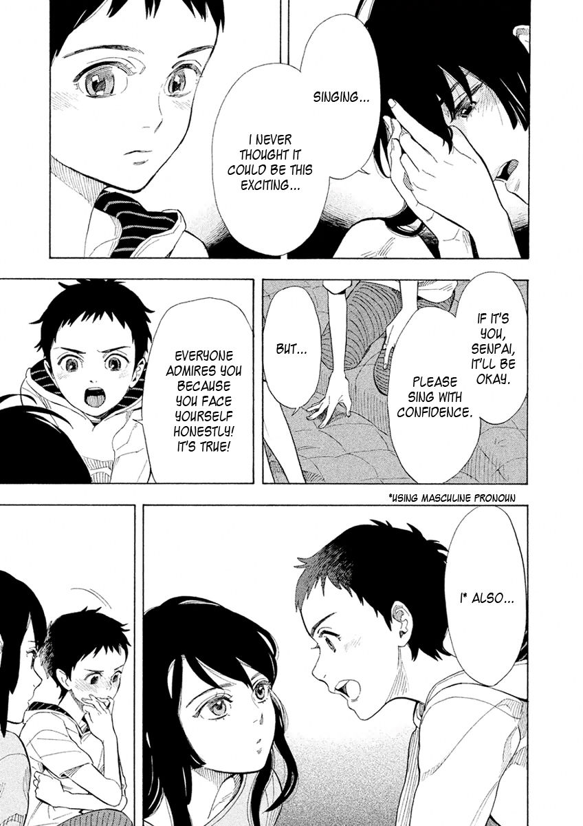 Shounen Note Chapter 30 page 21 - Chapter 30 : I Want To Sing