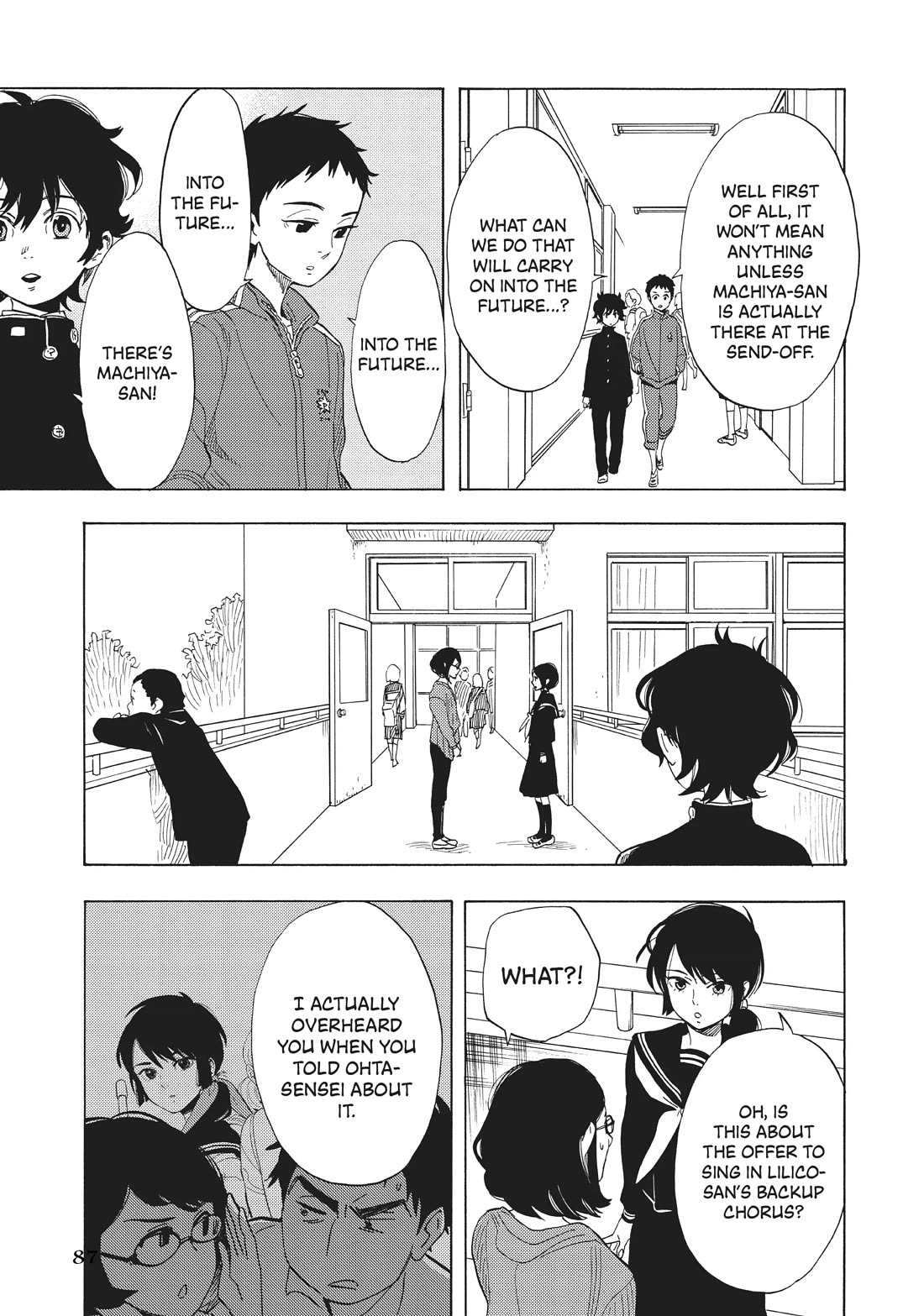 Shounen Note Chapter 33 page 13 - Chapter 33: The Forest, the Road, and the Clock Pendulum