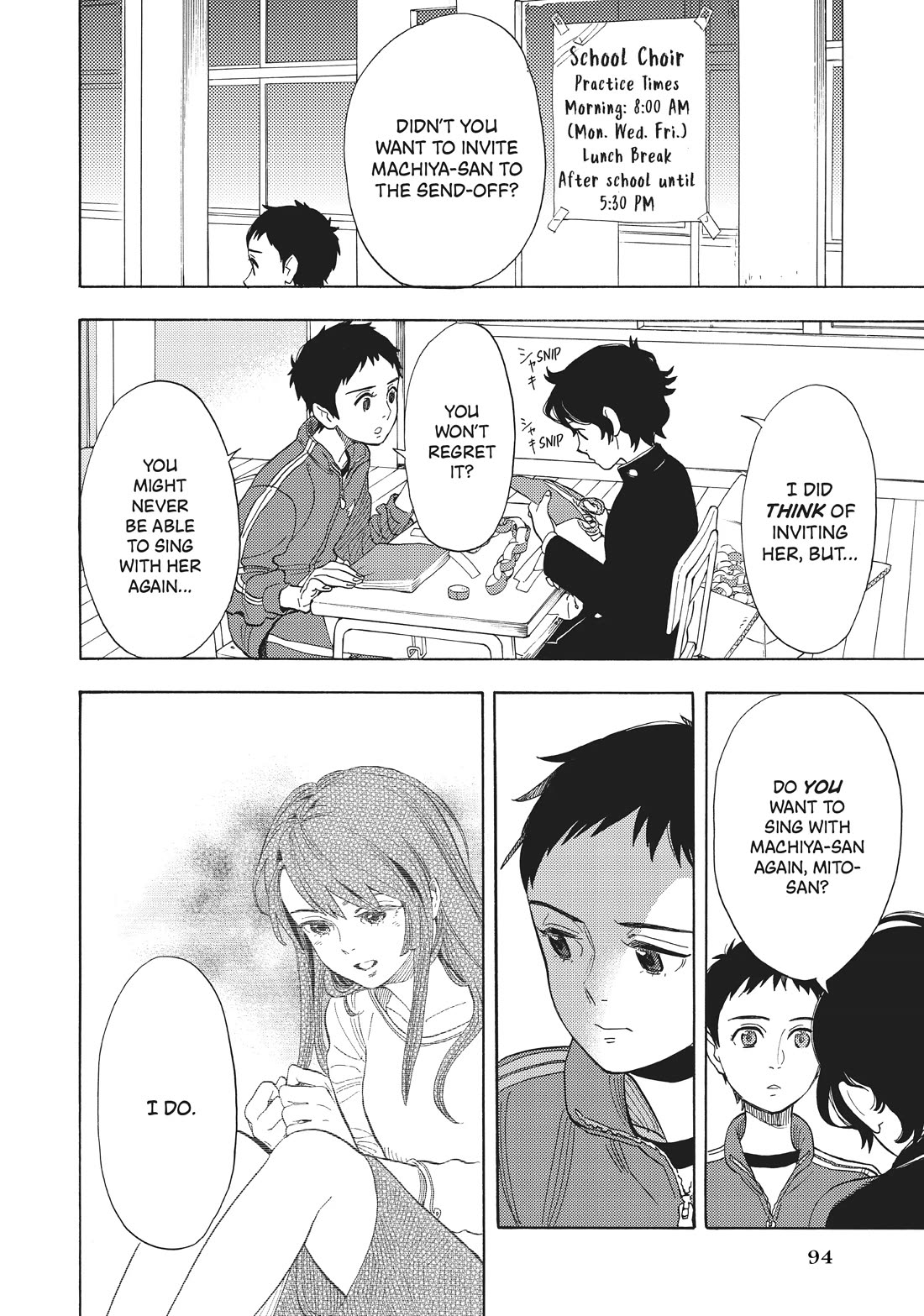 Shounen Note Chapter 33 page 20 - Chapter 33: The Forest, the Road, and the Clock Pendulum