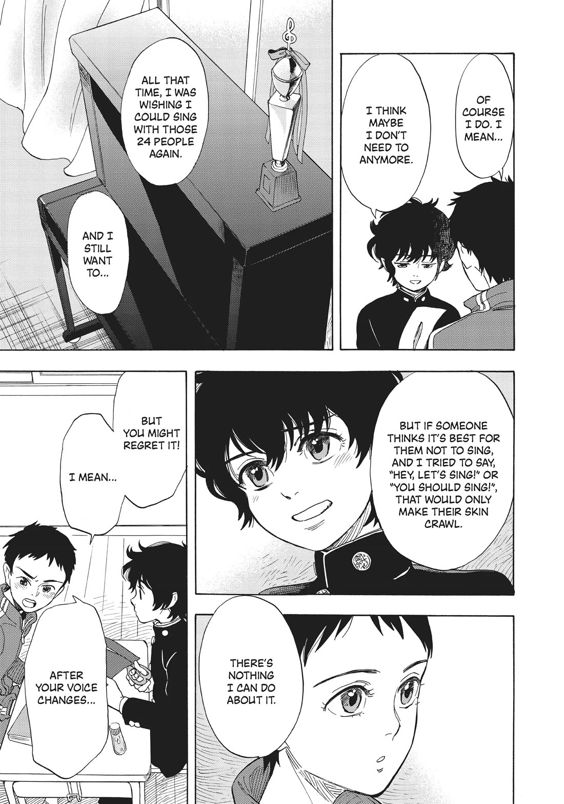 Shounen Note Chapter 33 page 21 - Chapter 33: The Forest, the Road, and the Clock Pendulum
