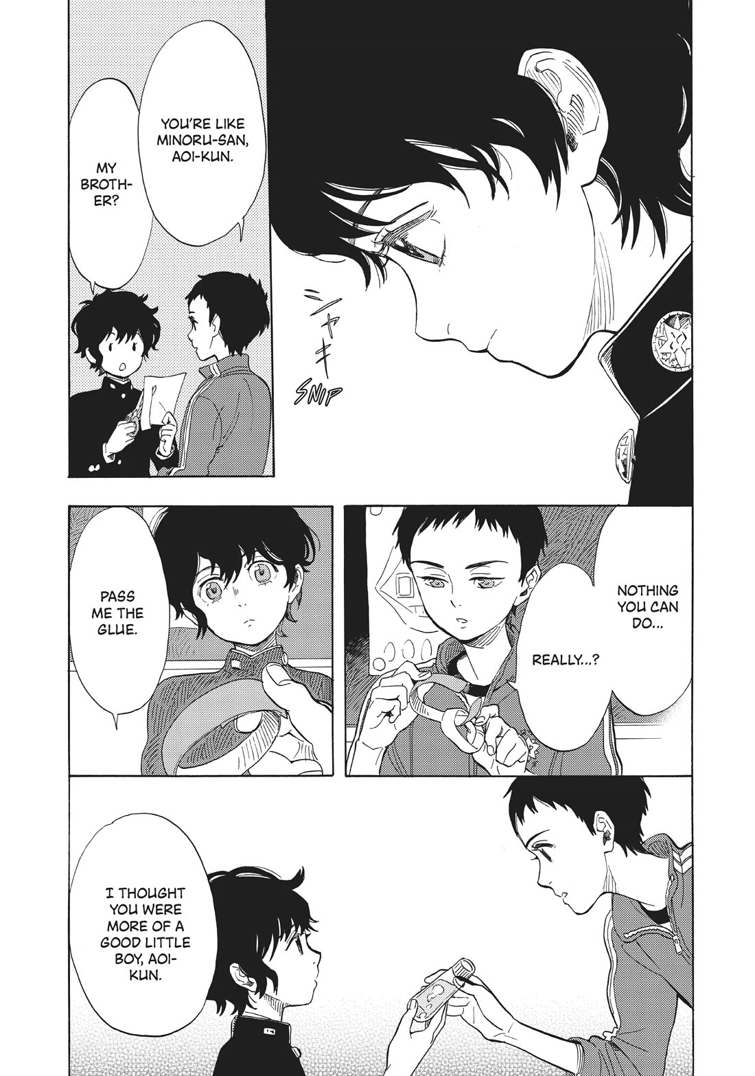 Shounen Note Chapter 33 page 23 - Chapter 33: The Forest, the Road, and the Clock Pendulum