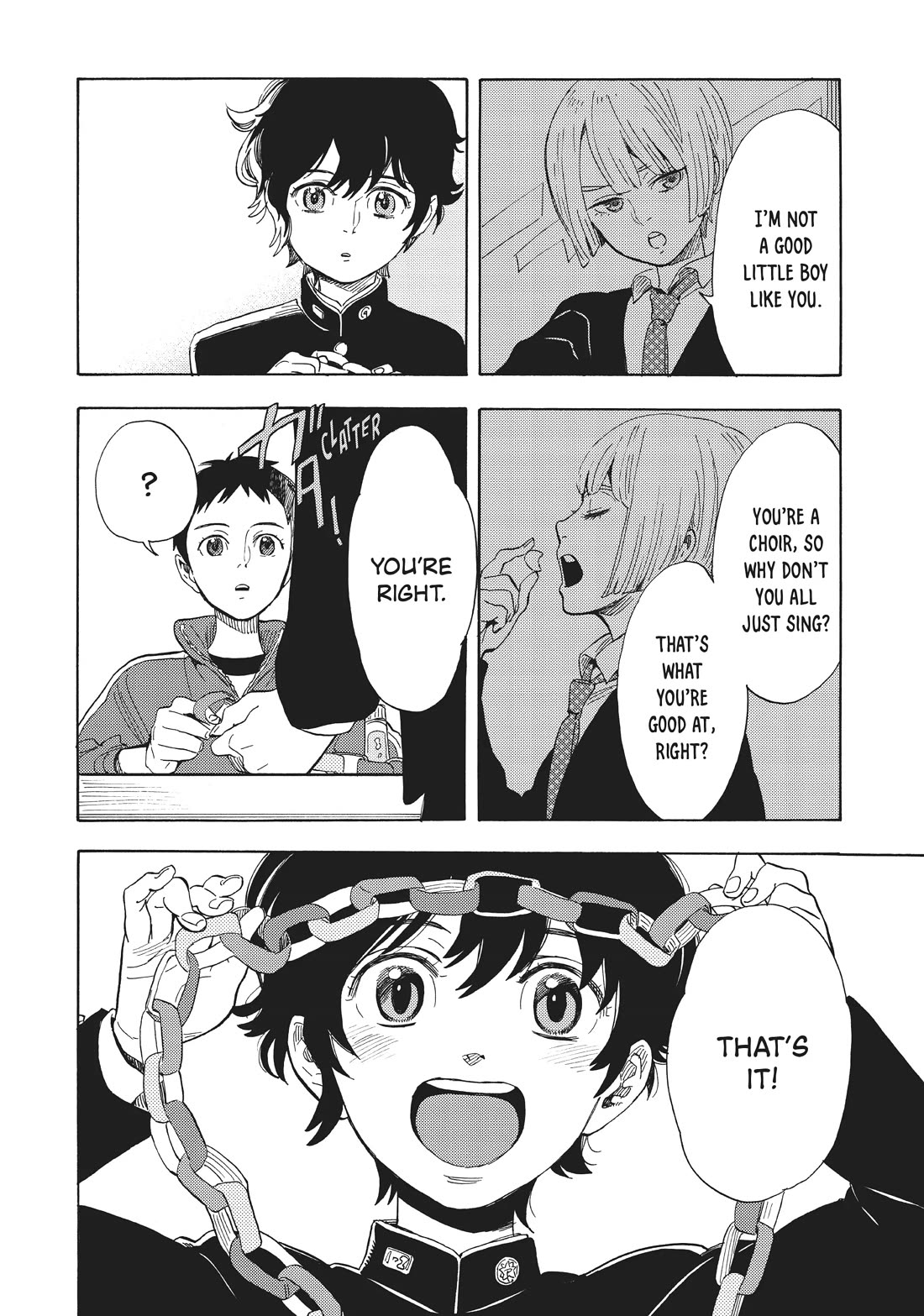 Shounen Note Chapter 33 page 24 - Chapter 33: The Forest, the Road, and the Clock Pendulum