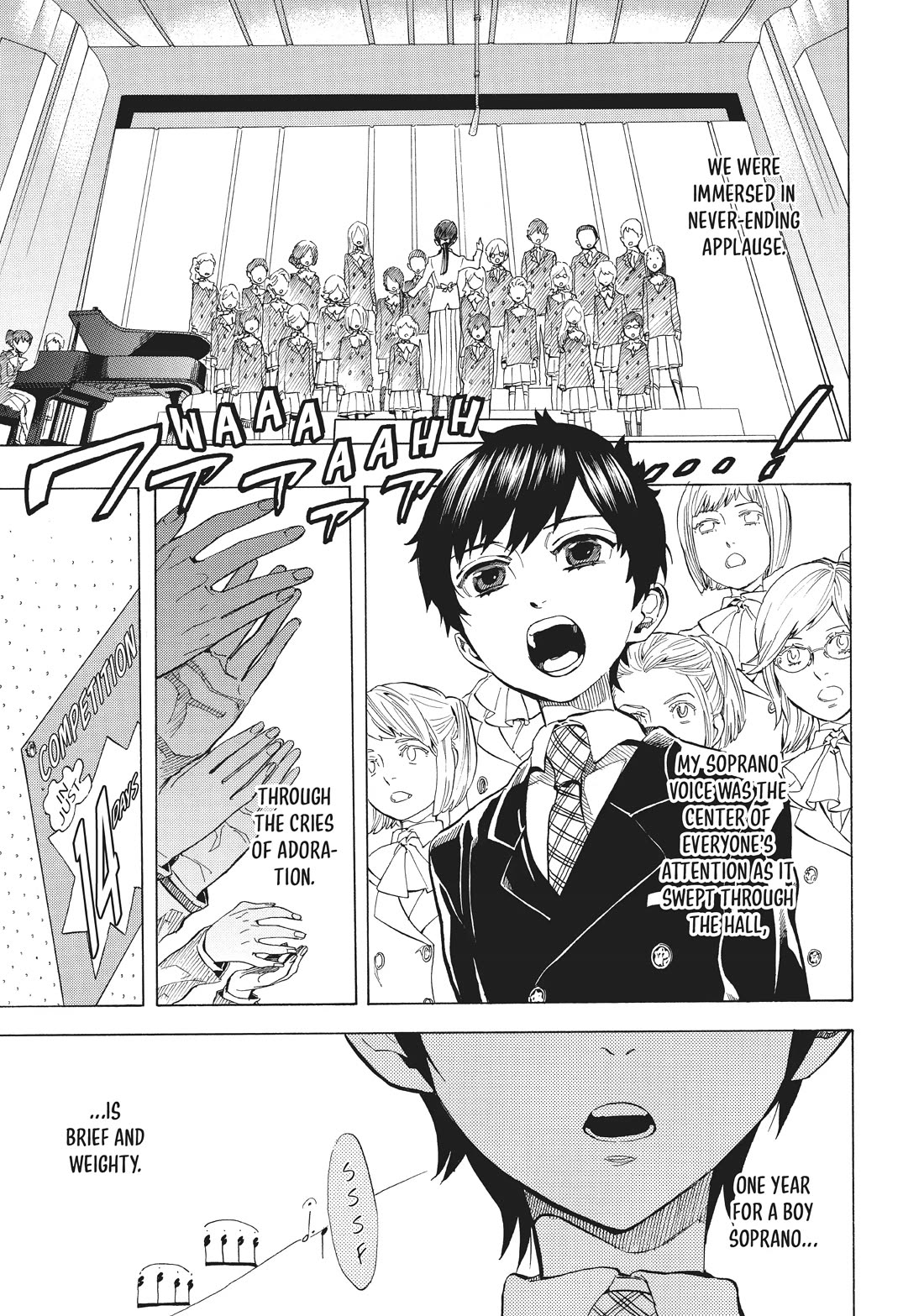 Shounen Note Chapter 34.5 page 1 - Chapter 34.5: Octave