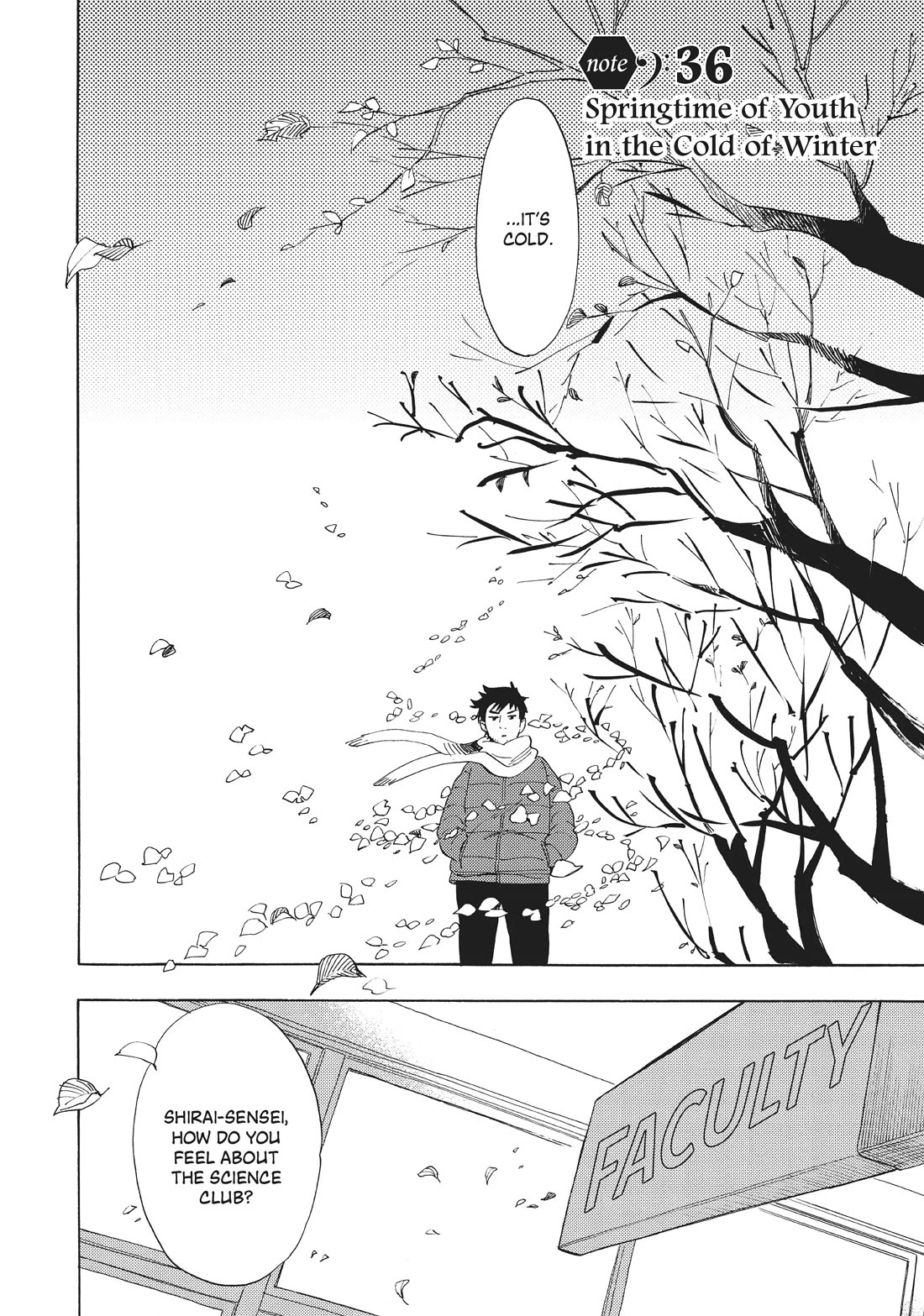 Shounen Note Chapter 36 page 2 - Chapter 36: Springtime of Youth in the Cold of Winter