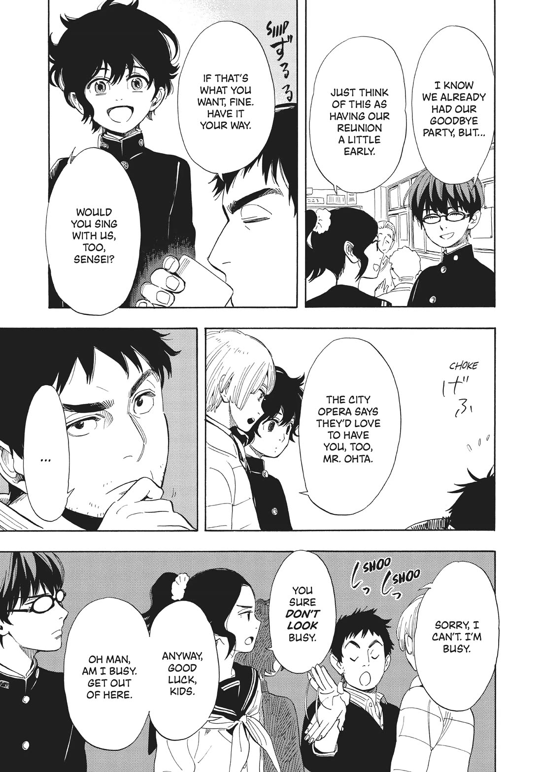 Shounen Note Chapter 36 page 5 - Chapter 36: Springtime of Youth in the Cold of Winter