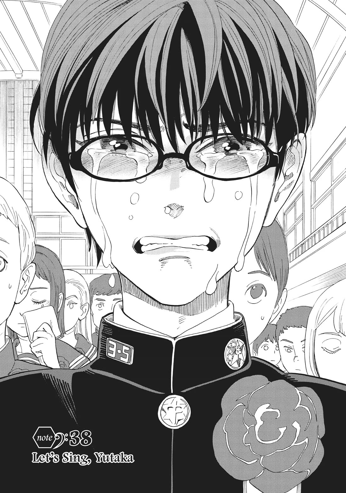 Shounen Note Chapter 38 page 2 - Chapter 38: Let's Sing, Yutaka
