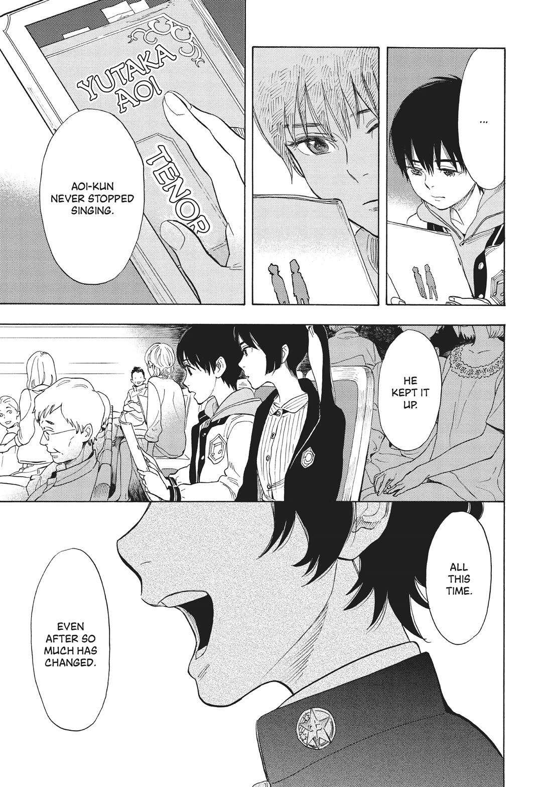 Shounen Note Chapter 38 page 29 - Chapter 38: Let's Sing, Yutaka