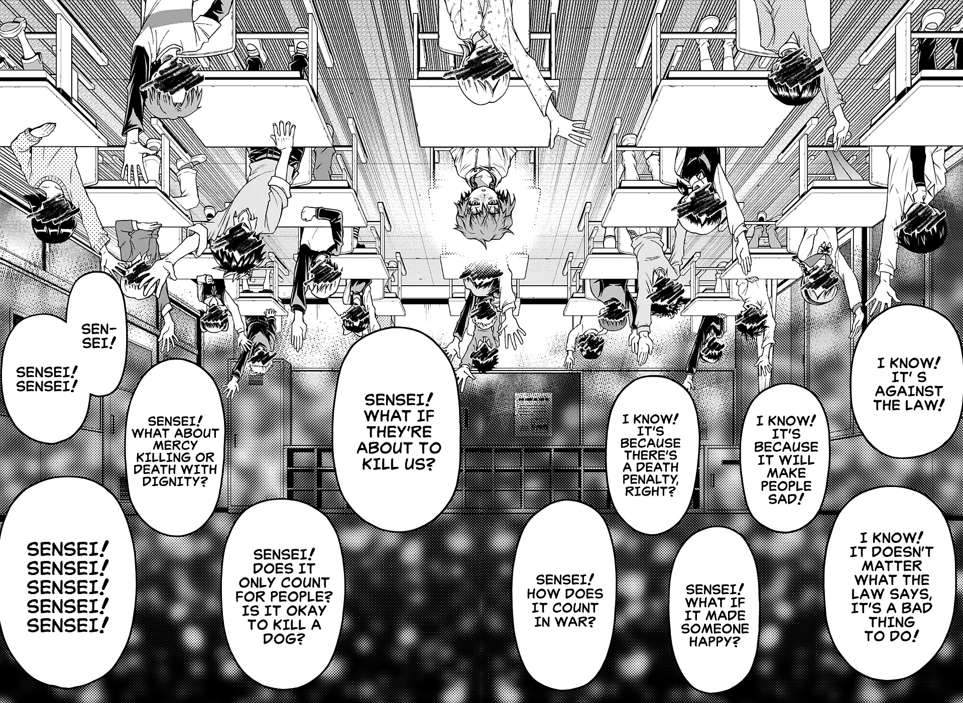 Shounen Shoujo (AKATSUKI Akira) Chapter 5 page 17 - Chapter 5 : 「Why is it wrong to kill people?」