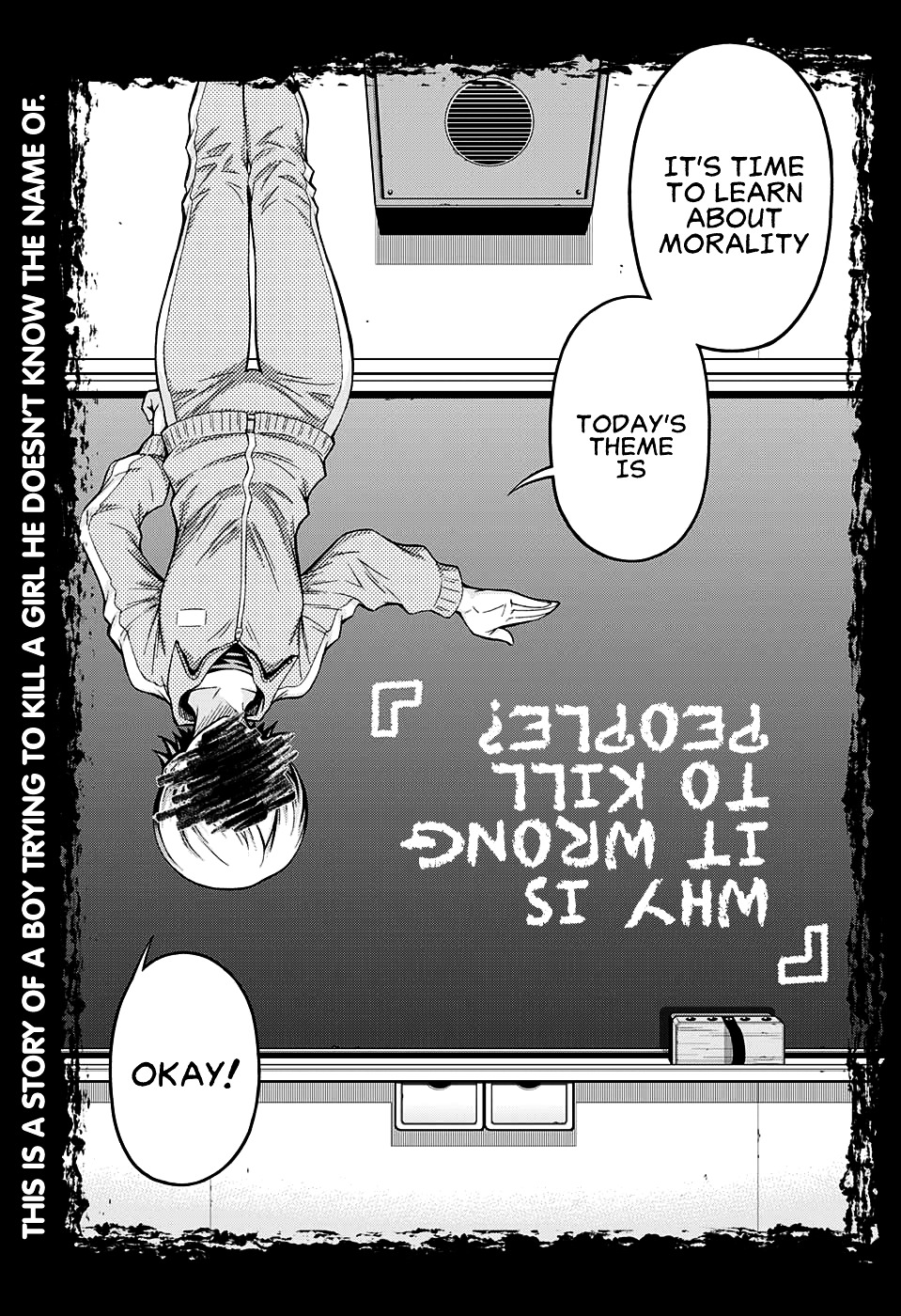 Shounen Shoujo (AKATSUKI Akira) Chapter 5 page 3 - Chapter 5 : 「Why is it wrong to kill people?」