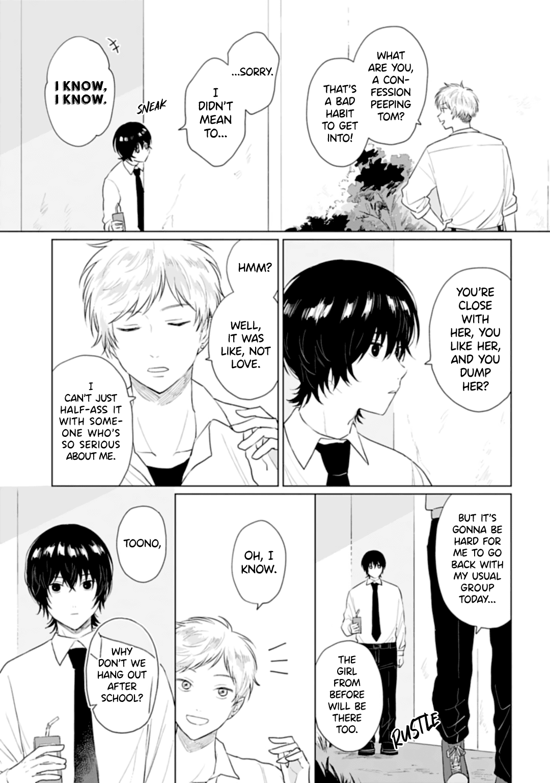 Shounen wo Kau Chapter 12 page 11 - Chapter 12: Even perspectives