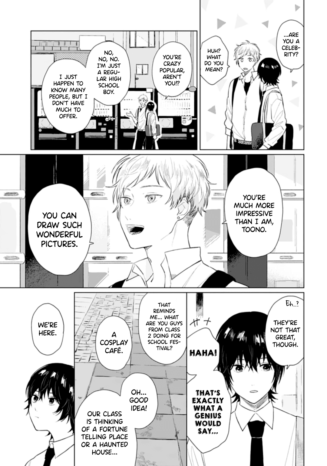 Shounen wo Kau Chapter 12 page 13 - Chapter 12: Even perspectives
