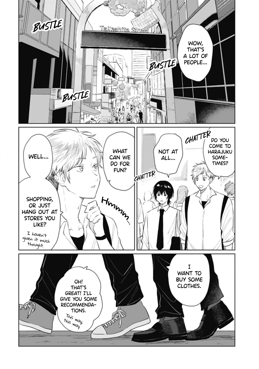 Shounen wo Kau Chapter 12 page 14 - Chapter 12: Even perspectives
