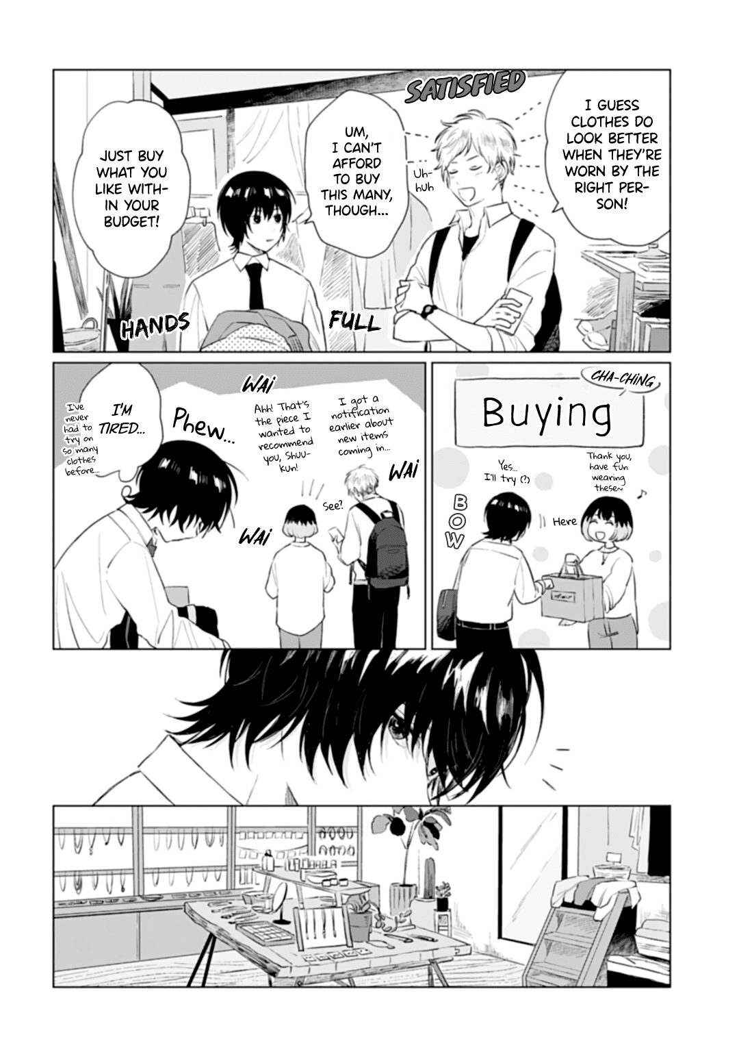 Shounen wo Kau Chapter 12 page 18 - Chapter 12: Even perspectives