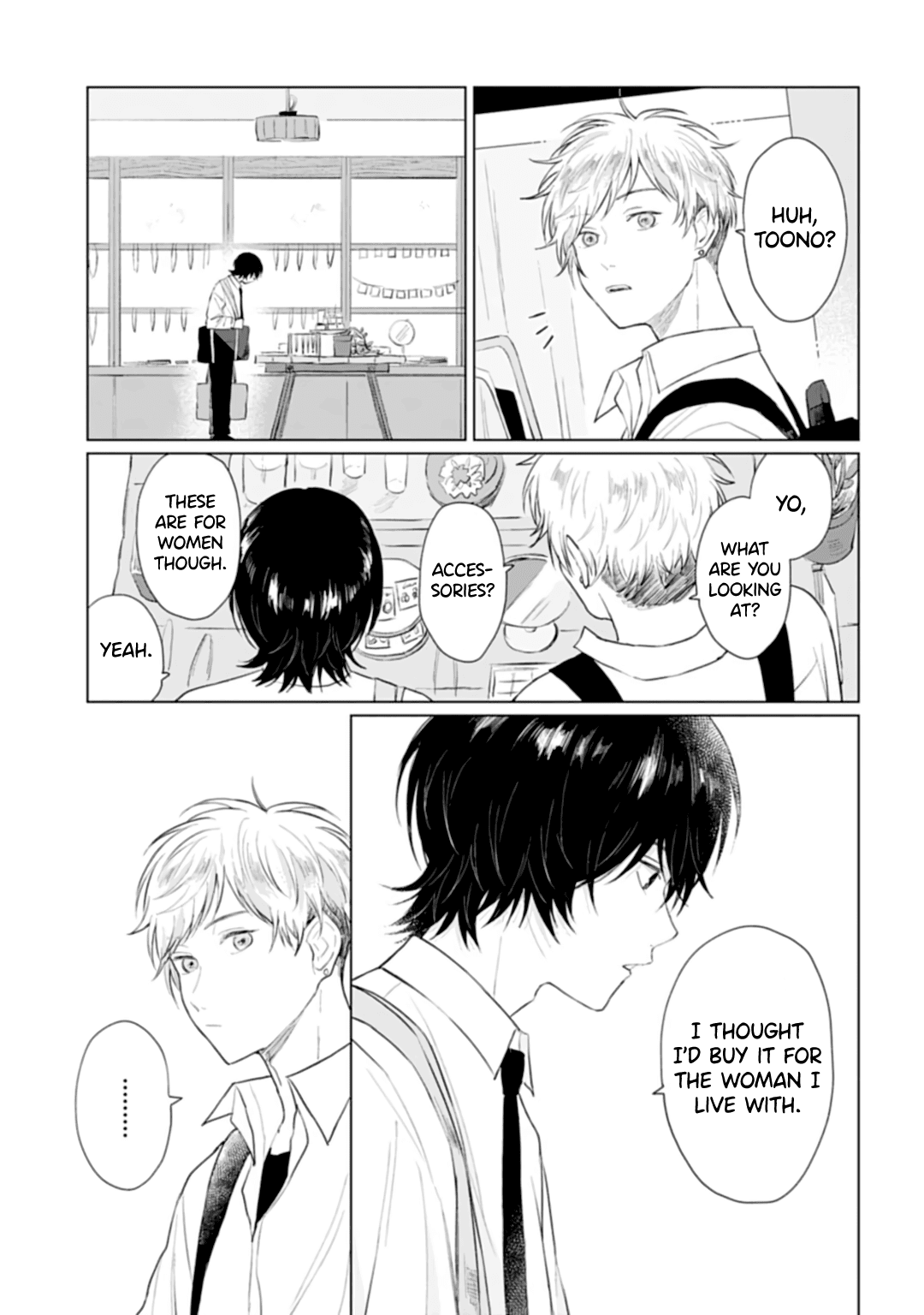 Shounen wo Kau Chapter 12 page 19 - Chapter 12: Even perspectives