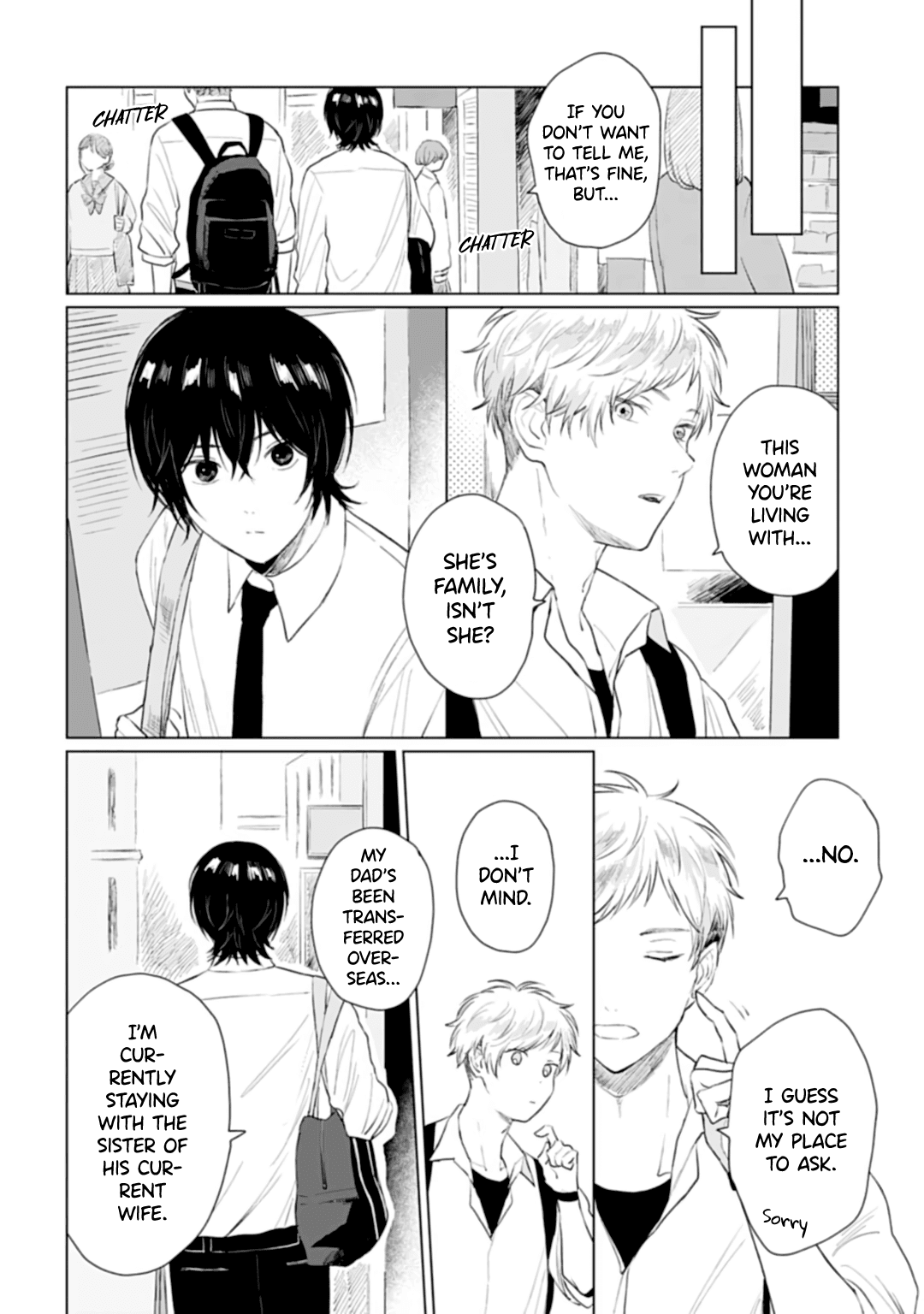 Shounen wo Kau Chapter 12 page 20 - Chapter 12: Even perspectives