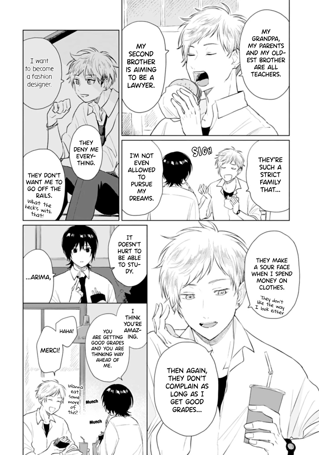 Shounen wo Kau Chapter 12 page 22 - Chapter 12: Even perspectives