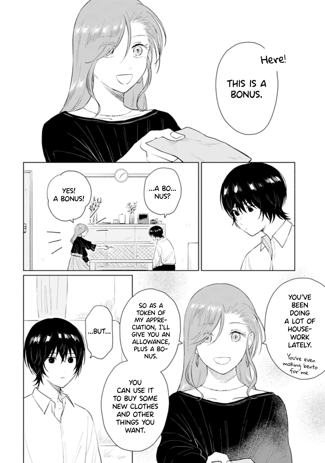 Shounen wo Kau Chapter 12 page 6 - Chapter 12: Even perspectives