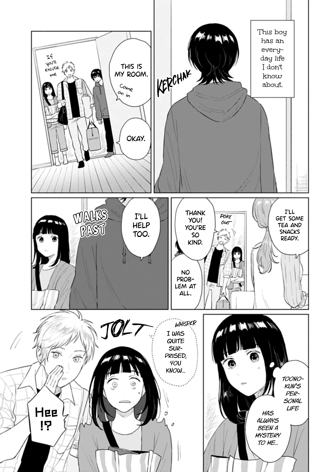 Shounen wo Kau Chapter 13 page 11 - Chapter 13: Things she knows about him