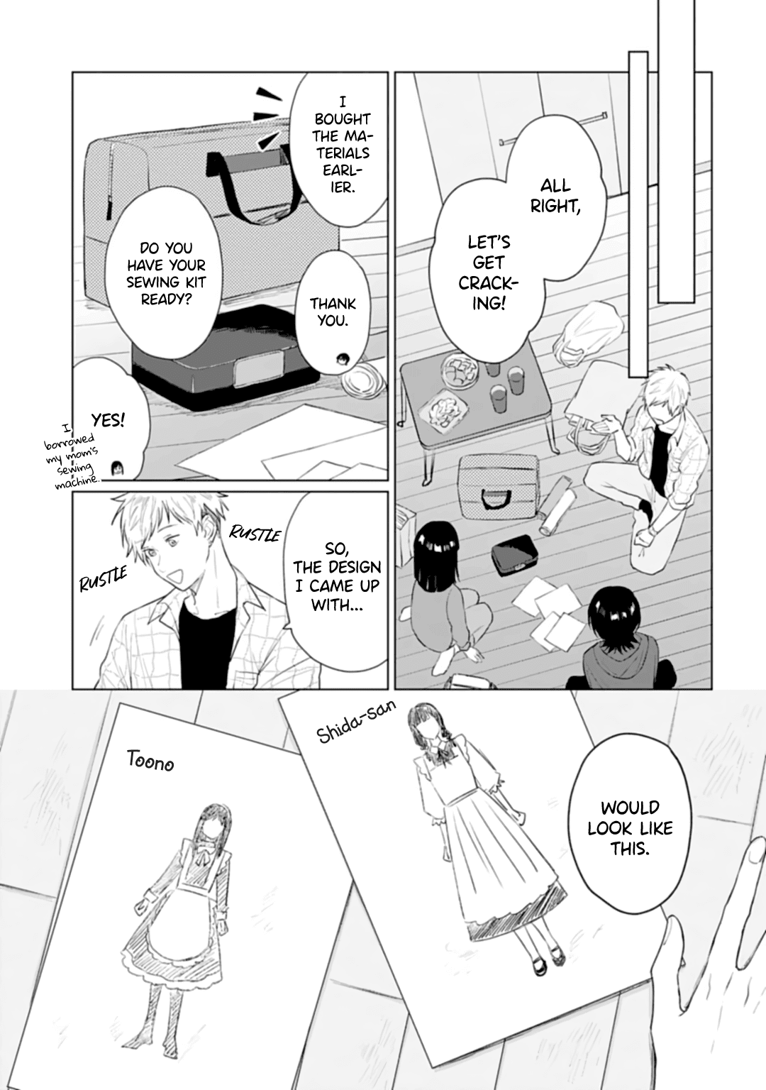 Shounen wo Kau Chapter 13 page 13 - Chapter 13: Things she knows about him